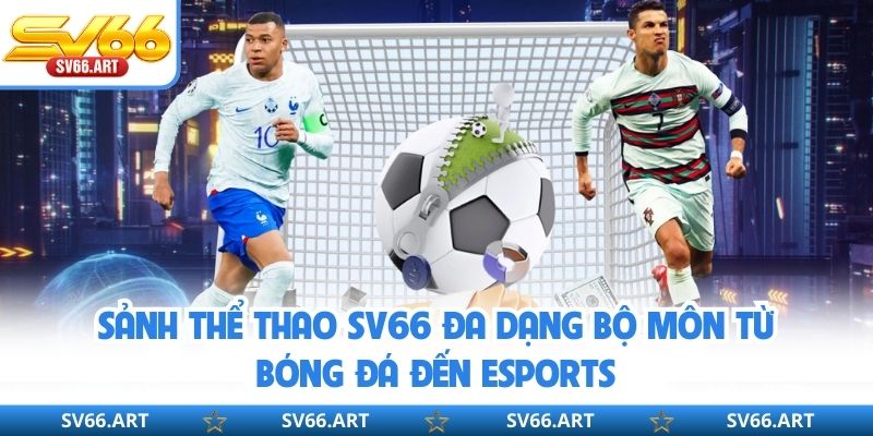 Sảnh thể thao SV66 đa dạng bộ môn từ bóng đá đến eSports