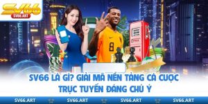 SV66 Là Gì? Giải Mã Nền Tảng Cá Cược Trực Tuyến Đáng Chú Ý